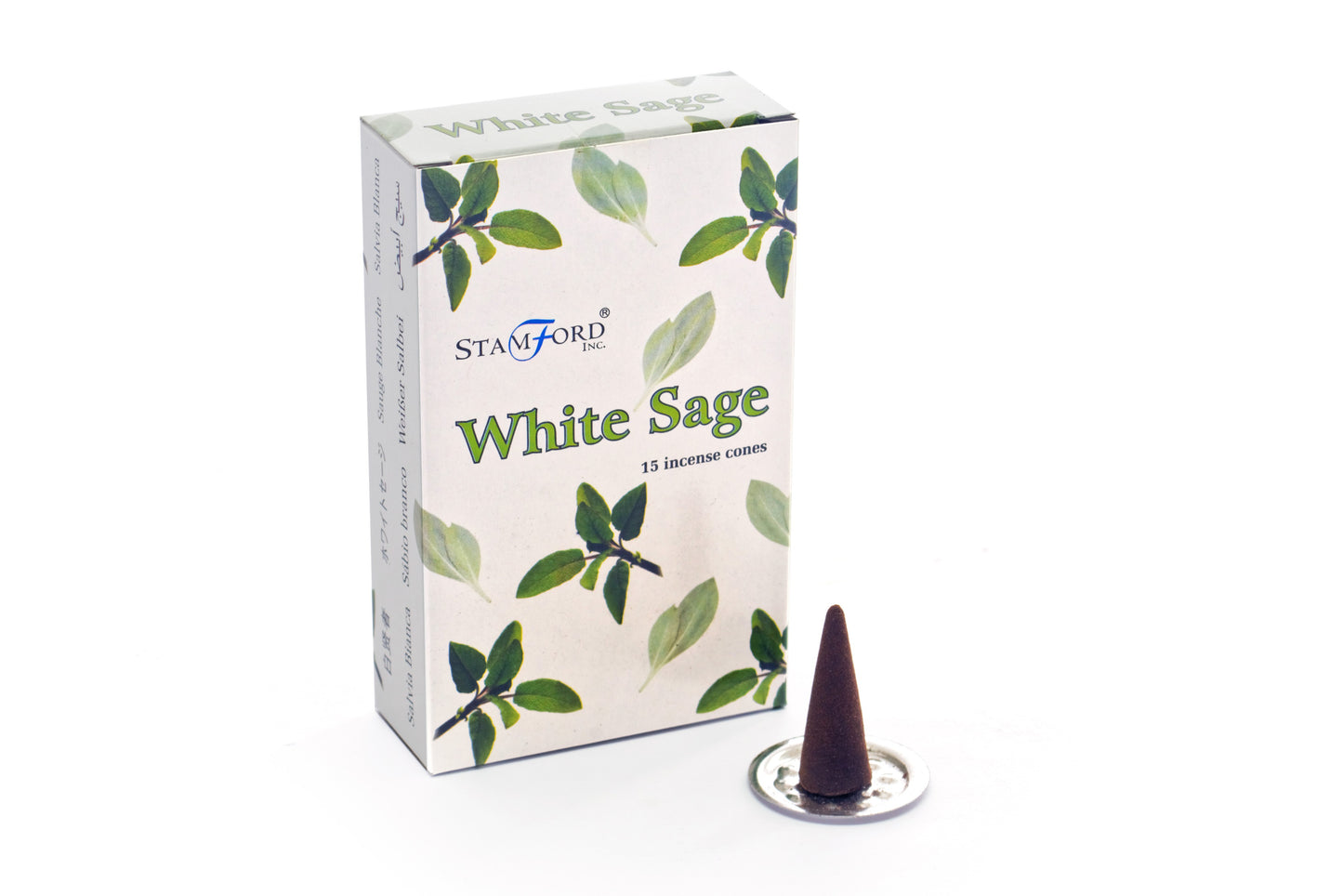 Stamford Premium Incense Cones - White Sage