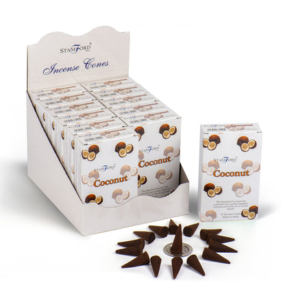 Stamford Premium Incense Cones - Coconut