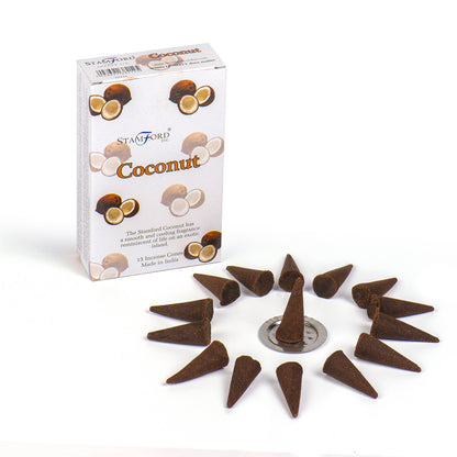 Stamford Premium Incense Cones - Coconut