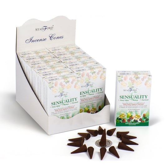 Stamford Premium Incense Cones - Sensuality