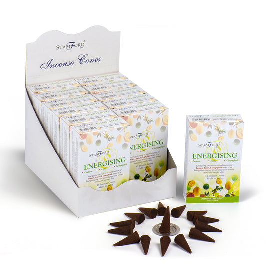 Stamford Premium Incense Cones - Energising