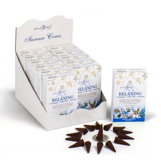 Stamford Premium Incense Cones - Relaxing