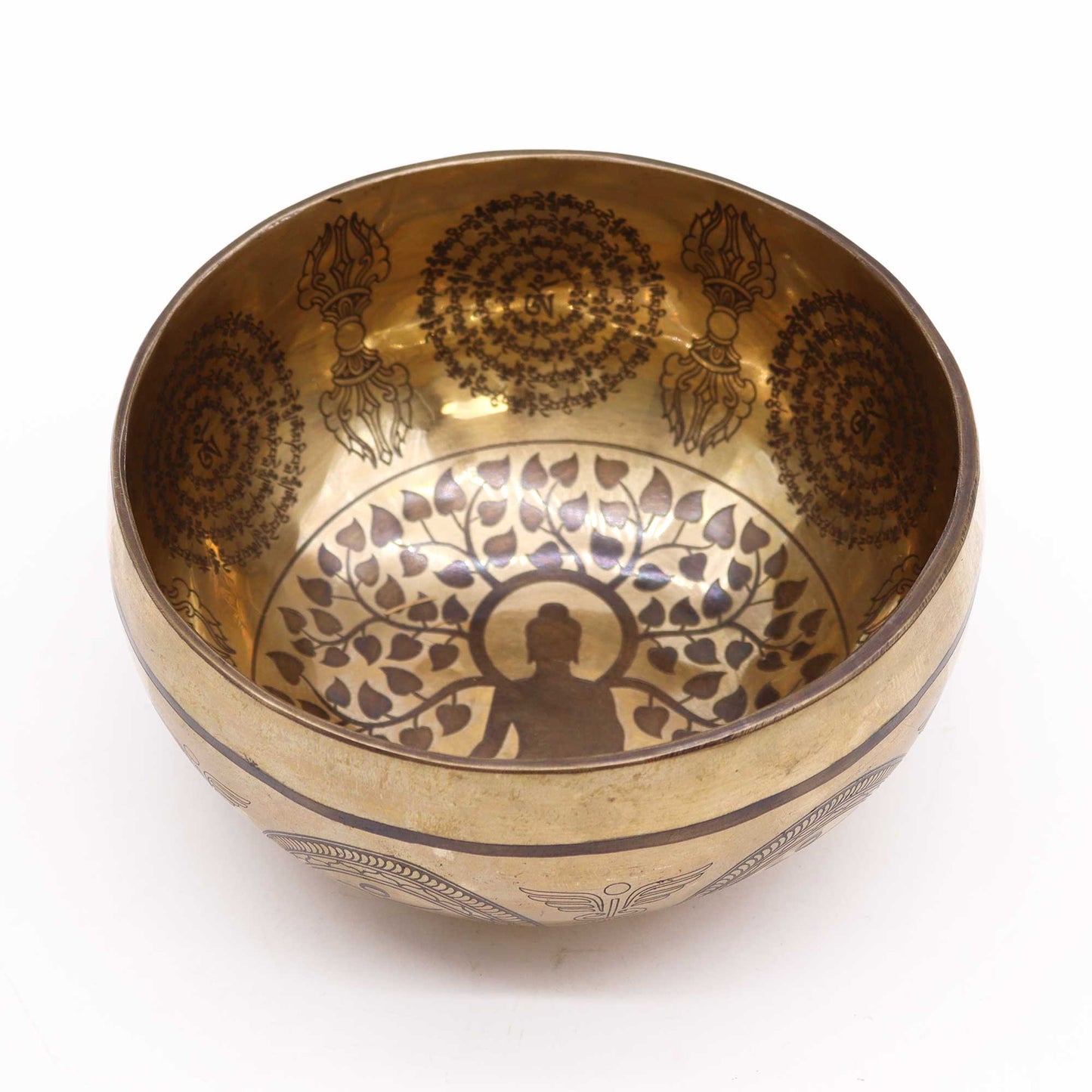 Tibetan Healing Engraved Bowl