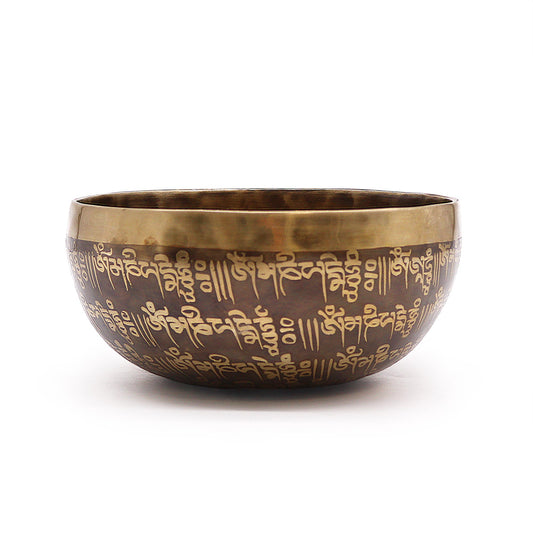 Tibetan Healing Engraved Bowl