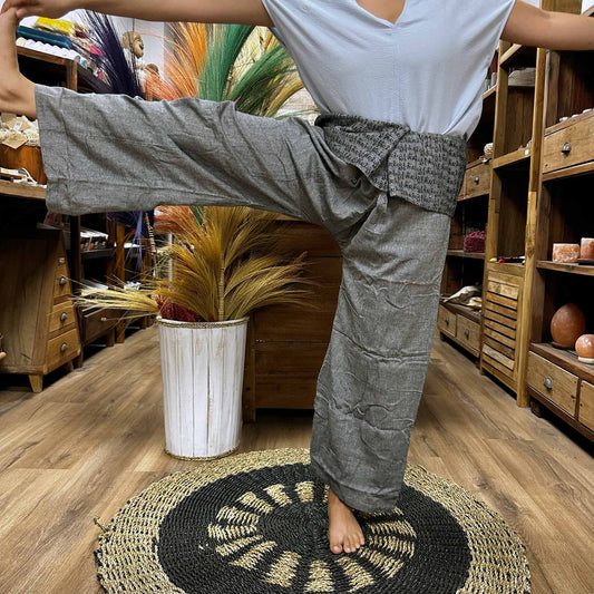 Handmade Himalayan Yoga Pants - Thai Fisherman Design